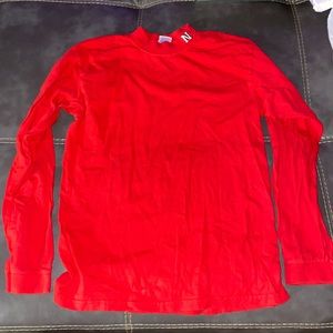 Vintage Nebraska long-Collar long sleeve tee